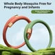 Bracelet anti-moustiques sûr pour adultes et enfants, protection contre les moustiques, idéal pour l